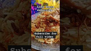 Yakhni biryani recipe nonvegbiryani shorts viral music [upl. by Nytsirk]