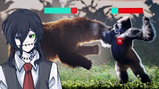 Bears slam Gorillas in a fight  Toby reacts to Tierzoo [upl. by Calle]