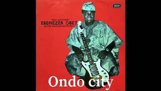 Chief Ebenezer Obey Live in Ondo Town — Akinyosoye [upl. by Nyrac]