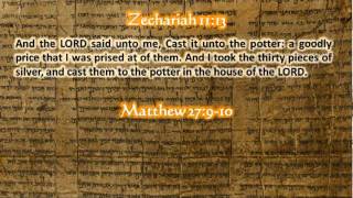 KJV Error NT Quote of Zechariah 1113 [upl. by Maegan237]