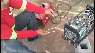 PROQUIP INVERTER WELDING MACHINE TROUBLE SHOOTING [upl. by Cissy]