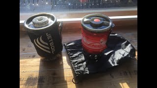 Jetboil v APG Stove [upl. by Behlau718]