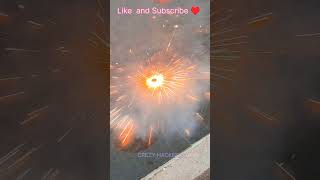 Ground Diwali Chakkar Amaging Experiment shorts [upl. by Adnaugal196]