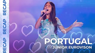 Portugal in the Junior Eurovision 20062024  RECAP [upl. by Ylecic]