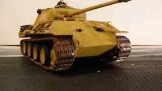 Panther tank  Academy 125 RC [upl. by Iaht]