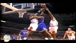 Shaquille ONeal Dunks on Michael Jordan [upl. by Dorice]