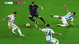 Kylian Mbappe Destroying Argentina World Cup Final 2022  UHD 4K [upl. by Aihsekan]