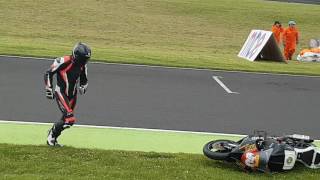 BSB CRASH AT KNOCKHILL 25062016 [upl. by Udell]