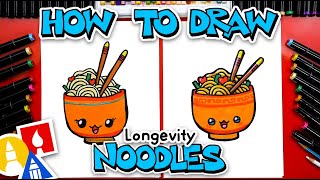 How To Draw Longevity Noodles [upl. by Verneuil975]