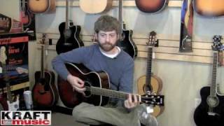 Kraft Music  Yamaha FS720S Acoustic Guitar Demo [upl. by Vittoria]