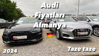 Audi Almanya Fiyatları  2024 [upl. by Merri]