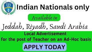 Indian School career in Saudi Arabia [upl. by Philip]