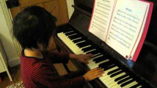 Beriozka The Birch Tree Piano Lesson Week 12 [upl. by Quillon]