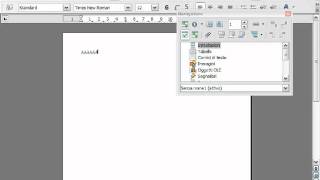 OpenOffice Videotutorial Italiano Parte 9  Documento master [upl. by Ayrb]