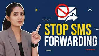 How to Stop SMS Forwarding  SMS Forwarding Ko Kaise Band Karen [upl. by Yc]