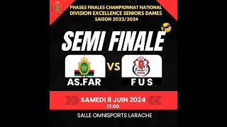 SEMI FINALE 1 ASFAR VS FUS [upl. by Faubion]