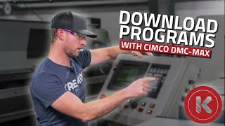 Demonstration  How To Download Programs With Cimco DNC  Max CNC Software [upl. by Dnar]