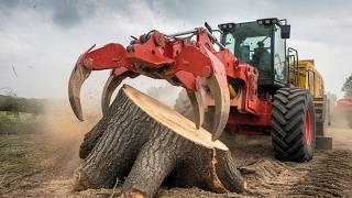 Stump Removal Master  Powerful Farm Harvesting Machine [upl. by Airdna63]