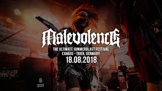 Malevolence  Summerblast 2018 Official HD Live Video  Full Concert [upl. by Amsirak]