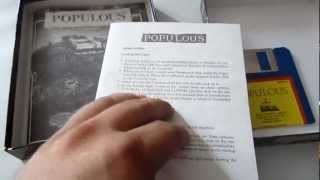 Retro Unboxing POPULOUS AMIGA [upl. by Guevara326]