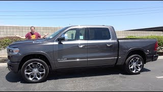 The 2019 Ram 1500 Limited Is a 65000 UltraLuxury Truck [upl. by Yrdua]