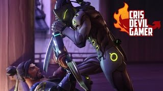 Hanzo vs Genji  CrisDevilGamer Overwatch [upl. by Yznil321]