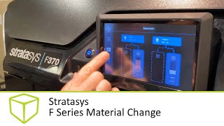 Stratasys F Series Material Change [upl. by Dich569]