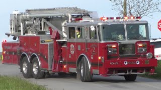 Fire Trucks Responding Compilation 23 [upl. by Pillow]