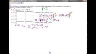 Finding Horizontal Tangents on a Lemniscate [upl. by Sitto]