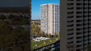 Blick Richtung Odenwald von Hochhaus Mannheim Vogelstang [upl. by Sayers913]