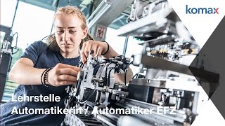 Lehrstelle Automatikerin  Automatiker EFZ [upl. by Mochun]