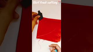 Skirt frock cutting ✂️ Tips and Tricks [upl. by Meihar237]