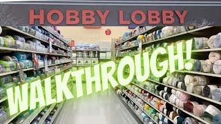 HOBBY LOBBY YARN BEE YARN WALKTHROUGH [upl. by Annuahsal21]