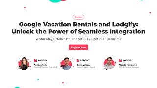 Google Vacation Rentals and Lodgify Unlock the Power of Seamless Integration [upl. by Hardman]