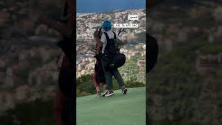 Lebanon from above  Paragliding Jounieh  Telephrique harissa  Takeoff Ghosta [upl. by Jerrome852]