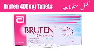 Brufen  Ibuprofen  Brufen 400mg Tablets Benefits Uses And Side Effects In Urdu Hindi [upl. by Fortna34]