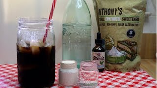 SUGAR FREE SIMPLE SYRUP RECIPE ALL NATURAL NO CALORIES NO CARBS [upl. by Shayna]