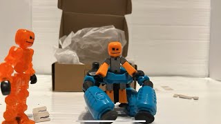 Megabot Unboxing Stop Motion Stikbot [upl. by Noivax]