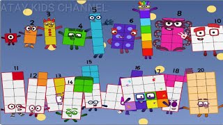 Top 10 Numberblocks Octadecimal Blocks Intro Song in one video [upl. by Lednem]