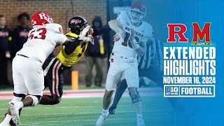 Rutgers at Maryland  Extended Highlights  Big Ten Football  11162024 [upl. by Eneres]