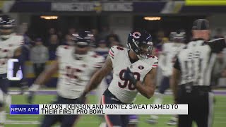 Montez Sweat Jaylon Johnson named to Pro Bowl [upl. by Amaerd]