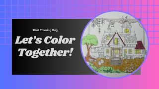 Johanna Basfords Coloring Planner  Week 8 Part 1 [upl. by Jelks]