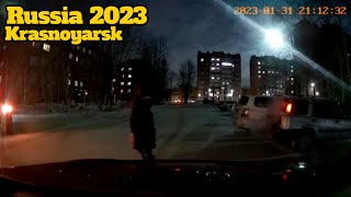 Unbelievable meteor fall footage in Krasnoyarsk Meteor fall in Russia  Красноярский Метеор [upl. by Islek]