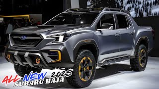 2025 Subaru Baja Unveiled  Brutal Double Cabin Pickup Truck Ever [upl. by Haraz]