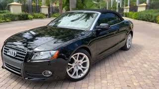 2010 Audi A5 Convertible FOR SALE [upl. by Ellimaj]