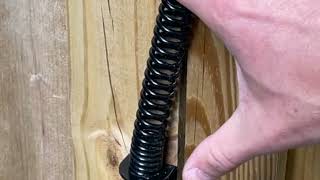 How To Make A Gate SelfClosing With A Gate Spring [upl. by Airotal]