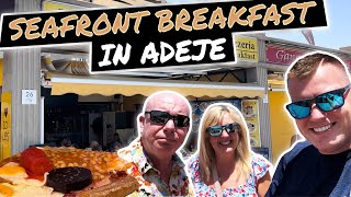 BARGAIN BREAKFAST with a Sea View Costa Adeje Tenerife 🍳 [upl. by Adnolaj]