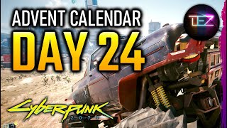 CYBERPUNK 2077 Things You Missed Calendar  DAY 24 [upl. by Roz]