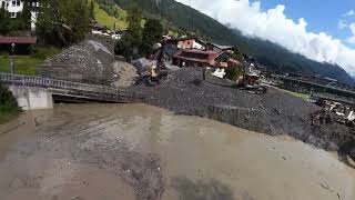 MureErdrutsch fpv droneLuft aufnahmen in stAnton am Arlberg am 170824 [upl. by Marras420]