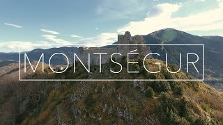 MONTSEGUR by DRONE  CASTLE IN THE PYRÉNÉES [upl. by Edaj]